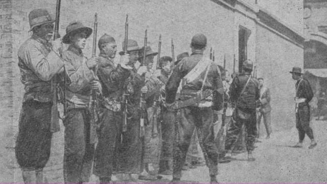 Китайские партизаны (фото из книги М.И.Губельман Борьба за советский Дальний Восток)