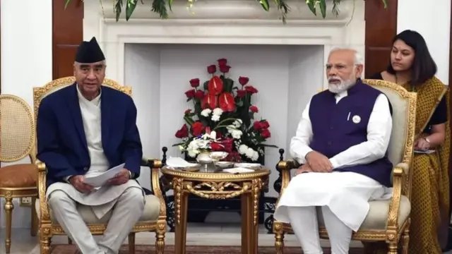 देउबा और मोदी