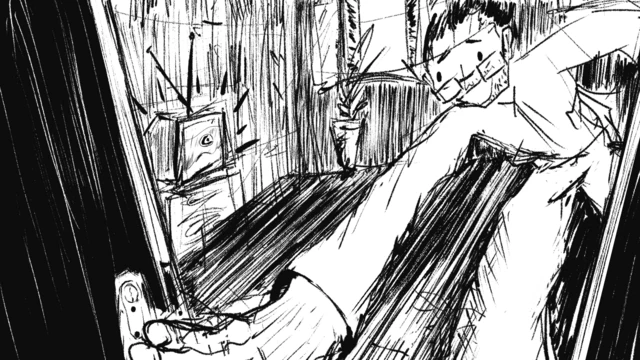 Une caricature d'Abdel Nasser Al-Awaini