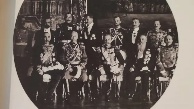 Kralj Petar, Nikola Pašić i Milan Milovanović