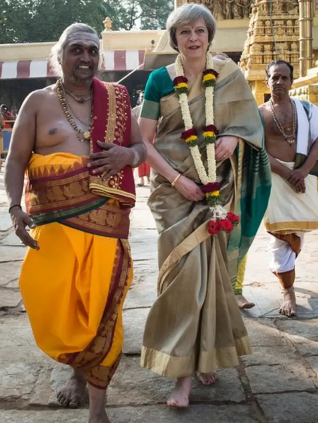 ब्रिटेन की प्रधानमंत्री टरीज़ा में