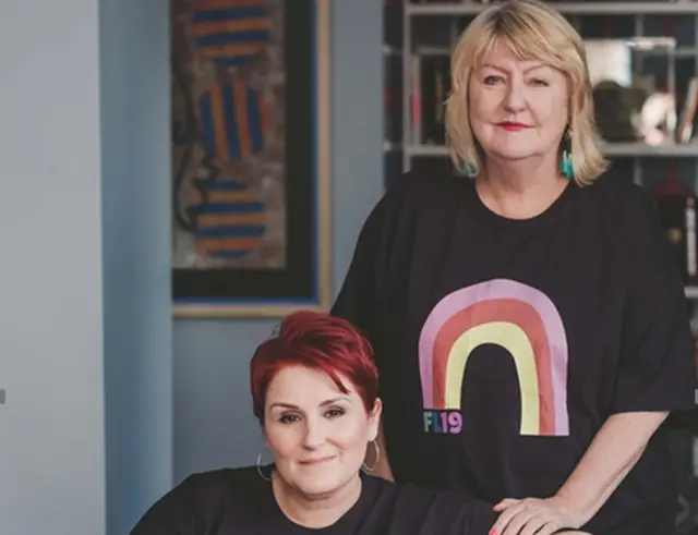 Claire Goodwin-Fee y Ellen Waldren