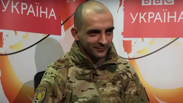 Євген Чуднєцов через кілька тижнів після першого полону