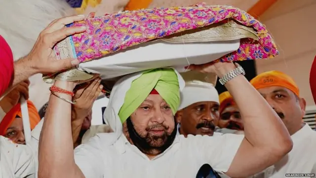 ਕੈਪਟਨ ਅਮਰਿੰਦਰ ਸਿੰਘ, ਮੁੱਖ ਮੰਤਰੀ, ਪੰਜਾਬ