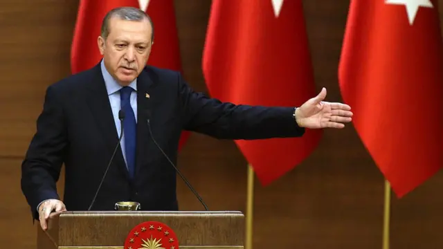 Recep Tayyip Erdogan.