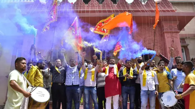 রামমন্দিরের ভূমিপূজার দিন অমৃতসরে হিন্দু ধর্মাবলম্বীদের উল্লাস