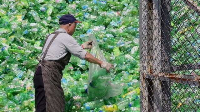台灣的資源回收率高達55%
