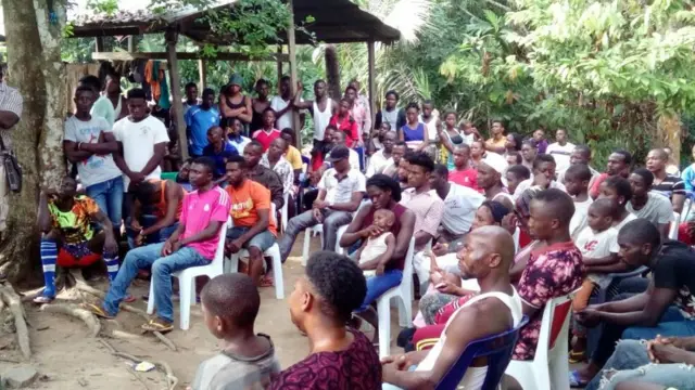 Dis na Ajassor Mission camp for Ikom