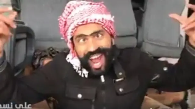 لقطة من الاغنية الساخرة