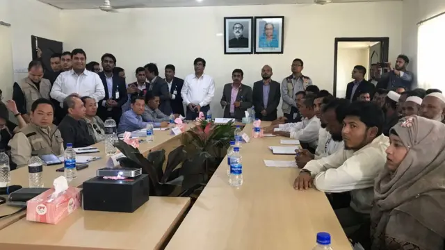 မြန်မာအစိုးရကိုယ်စားလှယ်အဖွဲ့နဲ့ ရိုဟင်ဂျာတွေ တွေ့ဆုံဆွေးနွေးတာ သုံးကြိမ်ရှိပါပြီ