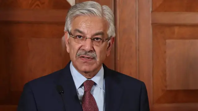 पाकिस्तानी विदेश मंत्री ख़्वाज़ा मोहम्मद आसिफ़