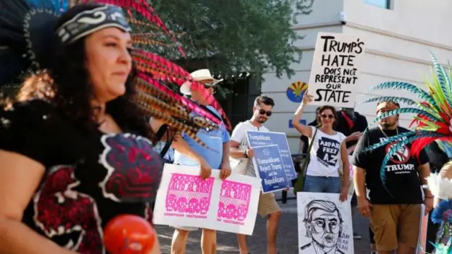 डोनल्ड ट्रंप, रैली, अमरीका