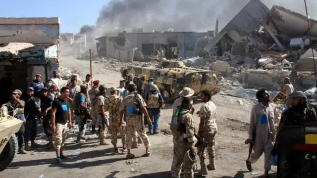 نیروهای طرفدار دولت لیبی