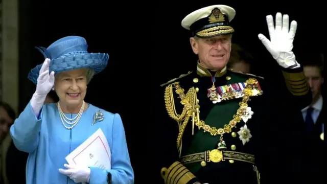 A Rainha e o Príncipe Philip