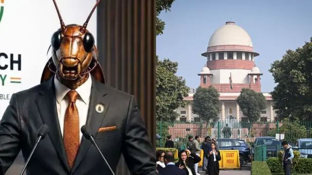 कॉकरोच जनता पार्टी और सुप्रीम कोर्ट
