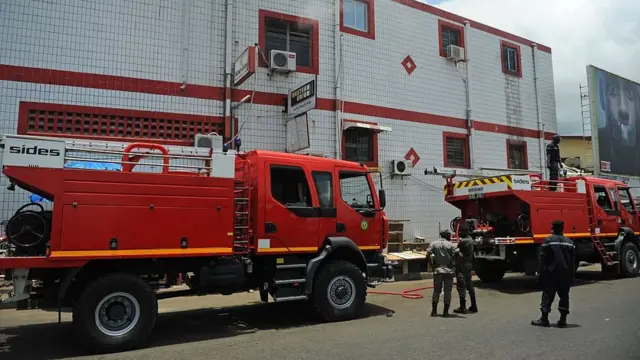 Des soldats en patrouille à Libreville (photo d'archives)