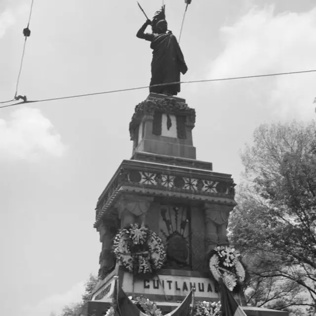 Un monumento a Cuitlahuac
