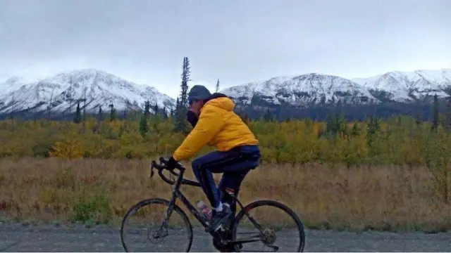 Carlos Santamaría en Alaska