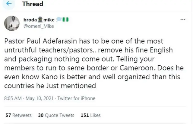 Pastor Paul Adefarasin