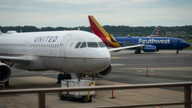 Avión de United Airlines.