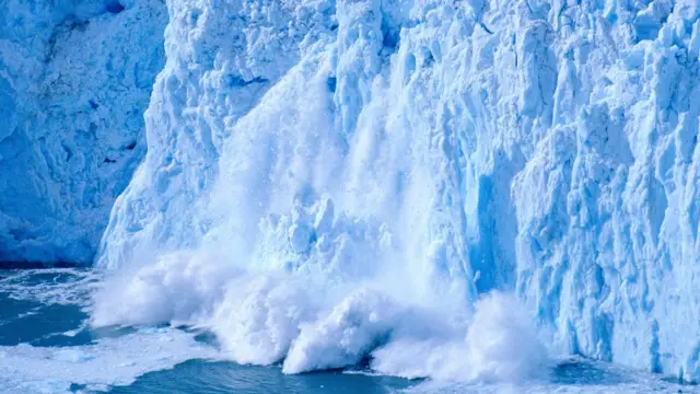 ธารน้ำแข็งละลาย