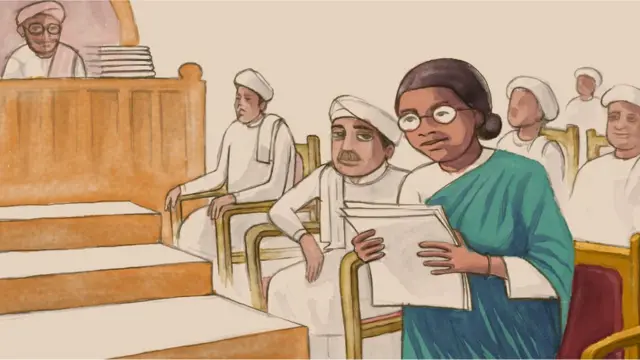 मुथुलक्ष्मी रेड्डी का चित्र