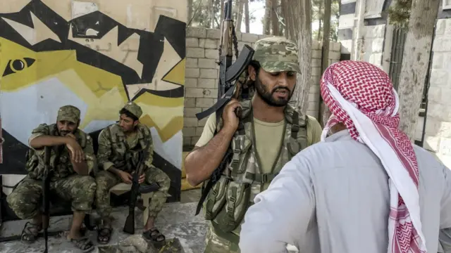 Cerablus'taki ÖSO askerleri