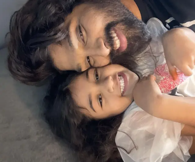 కూతురుతో ...