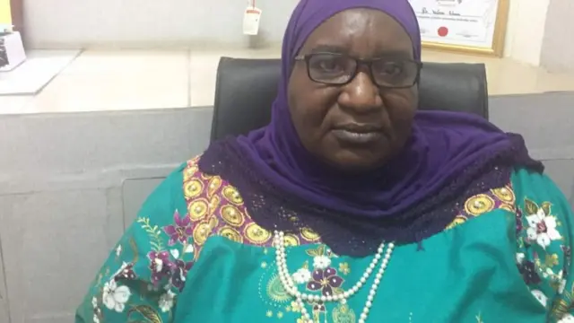 Dr Yalwa Usman kwararriyar Likitar Mata ce a asibitin Maitama da ke Abujar Najeriya