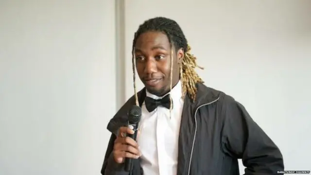 Babatunde Ogunniyi, 23, saw the truck driver revving, speeding and hitting pedestrians and cyclists in Lower Manhattan