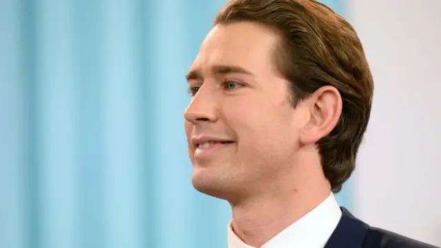 오스트리아 총선에서 많은 관심이 쿠르츠에 쏠렸다.