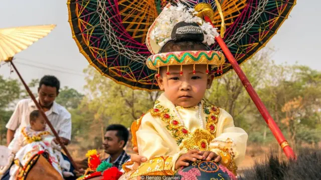 Biksu, Buddha, Myanmar