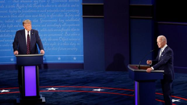 美国总统大选首场电视辩论