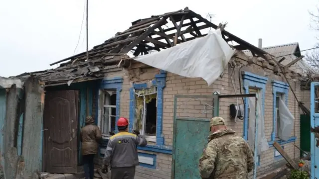 Результаты обстрелов Авдеевки. Эту территорию контролирует Украина