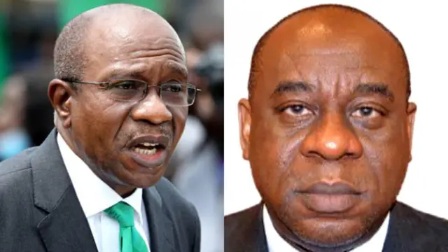 Godwin Emefiele na Folashodun Shonubi