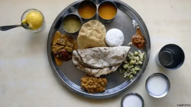 पौष्टिक थाली