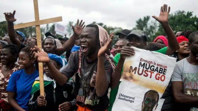 протести в Зімбабве