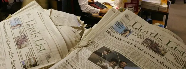 ጋዜጣ ሎይድ እስካብ 2013 ኣቆፃፅራ ኣውሮጳውያን መዓልታዊ ይሕተም ነይሩ።