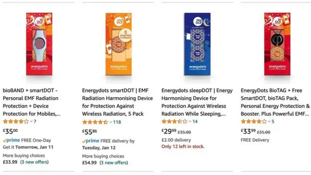 Стікери від випромінювання телефонів