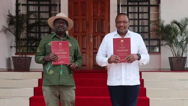 Qoraalka warbixinta BBI oo loo gudbiyay madaxweynaha iyo hoggaamiyaha mucaaradka kenya