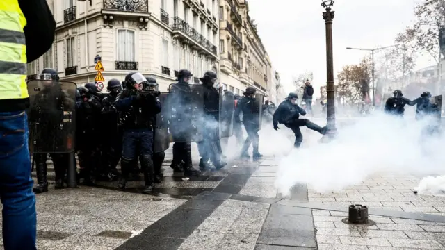 протесты во Франции