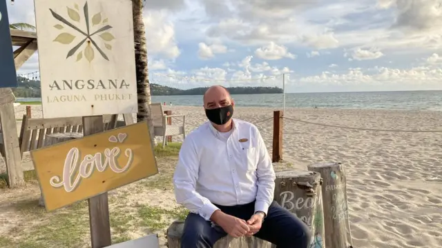 Ông Michal Zitex, Quản lý cấp vùng của Tập đoàn Angsana Hotels & Resorts