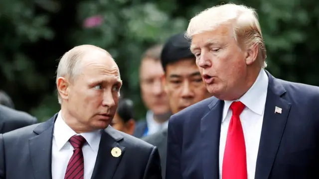 دونالد ترامب وفلاديمير بوتين