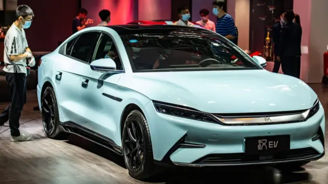 BYD پرفروش‌ترین کارخانه در بازار ماشین‌های الکتریکی چین است