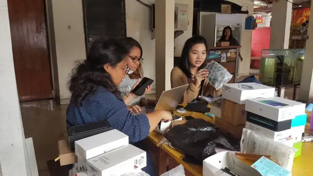 WLM mendata ponsel-ponsel bekas