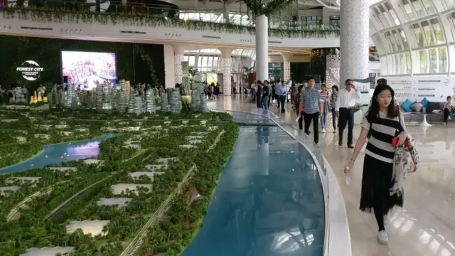 কান্ট্রি গার্ডেন হোল্ডিংস মালয়েশিয়র জোহোর এলাকায় গুড়ে তুলেছে বিশাল ফরেস্ট সিটি আবাসন প্রকল্প।