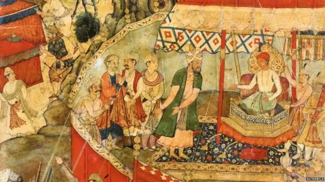 ਜਨਰਲ ਬੈਰਮ ਖਾਨ ਨੇ 14 ਸਾਲ ਦੇ ਅਕਬਰ ਨੂੰ ਬਾਦਸ਼ਾਹ ਵਜੋਂ ਤਾਜ ਪਹਿਨਾਇਆ