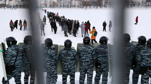 Протесты в Екатеринбурге