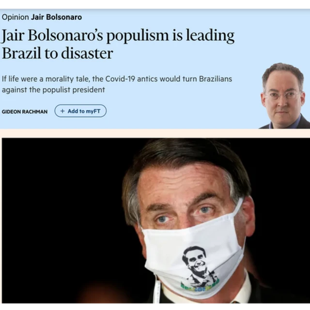 Trechoplataforma de jogos que da bonus no cadastroartigo do jornal Financial Times dizendo que açõesplataforma de jogos que da bonus no cadastroBolsonaro levarão Brasil ao desastre