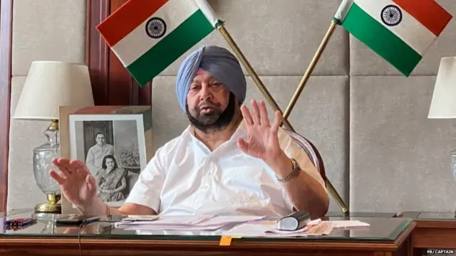 ਪੰਜਾਬ ਦੇ ਮੁੱਖ ਮੰਤਰੀ ਕੈਪਟਨ ਅਮਰਿੰਦਰ ਸਿੰਘ
